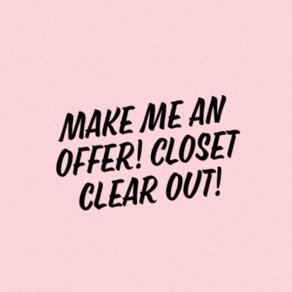 Closet Clear Out!